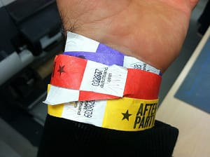 wristband colors